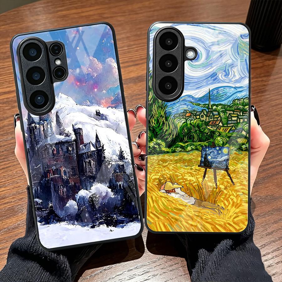 Samsung Galaxy S24 - Coque de téléphone en verre pour
