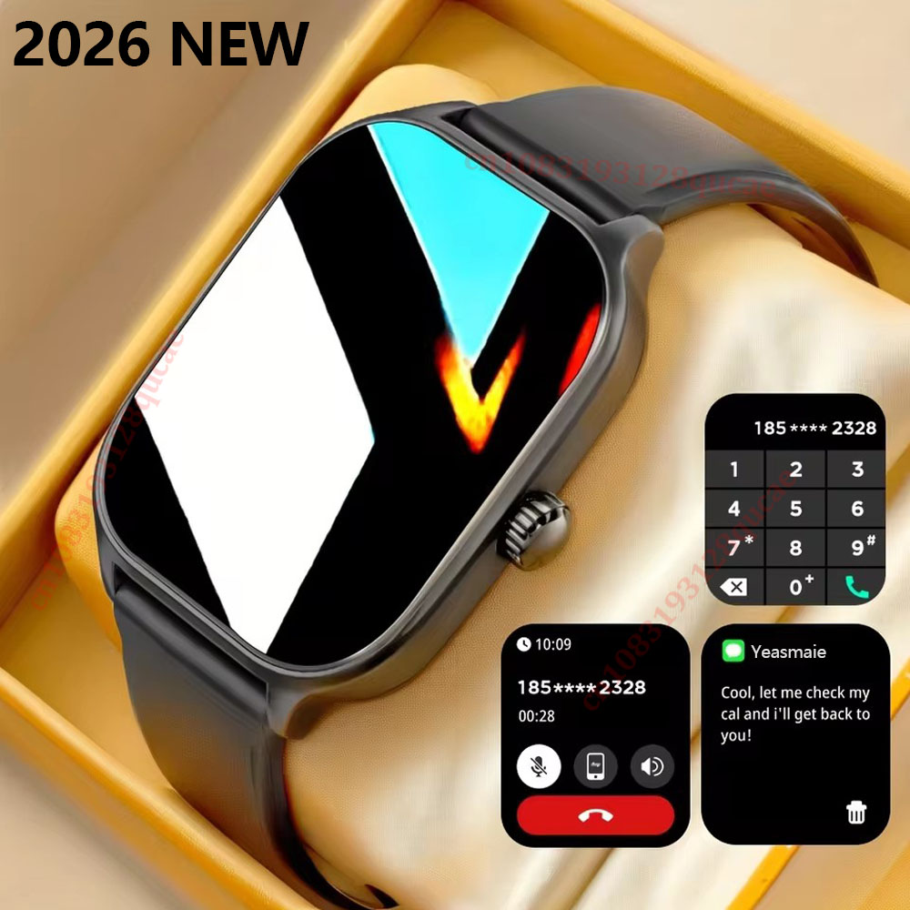 Smartwatch X12 - Nouvelle Montre Connectée 2026 avec Appel
