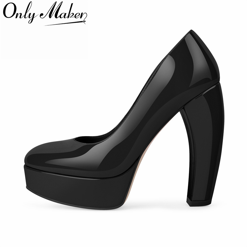 Leather Classic Strap - Onlymaker – escarpins classiques à talons