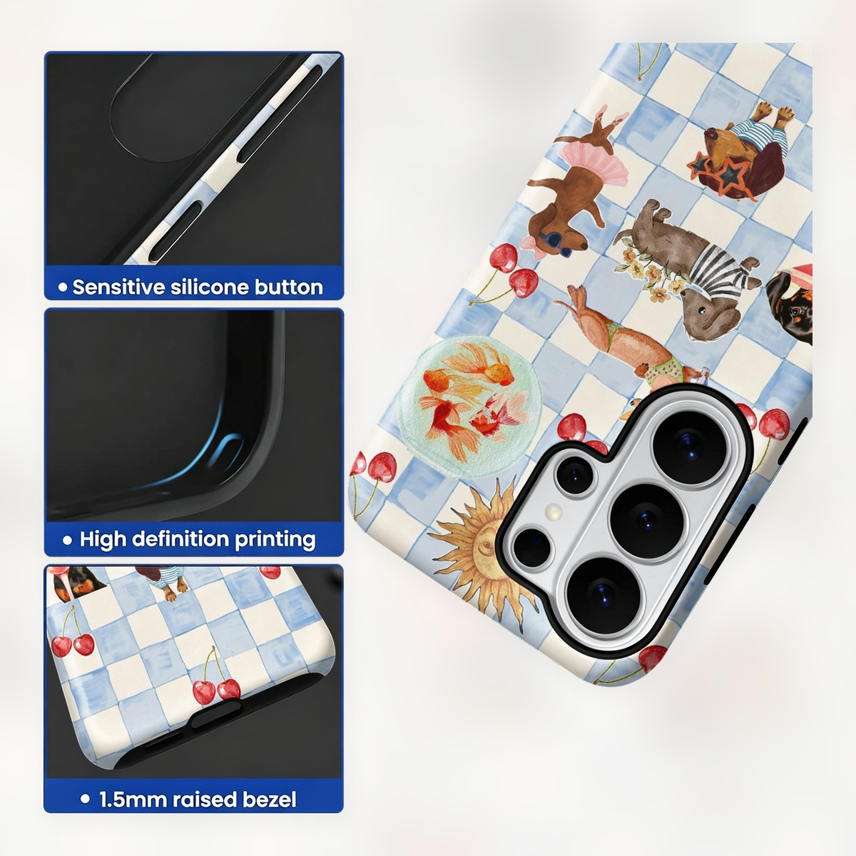 chiens été drôles 2-in-1 Doubl - Samsung Galaxy S24 avis et prix