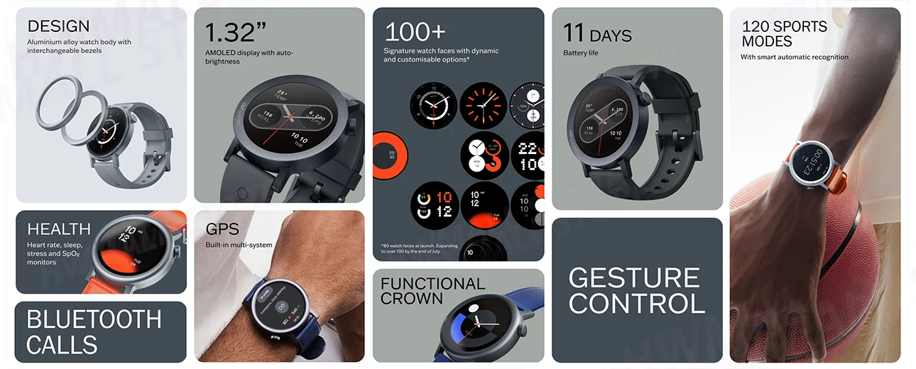 CMF Watch Pro 2, écran AMOLED  - Smartwatch X12 avis et prix