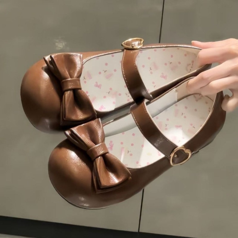 Chaussures Lolita à nœud style - Leather Classic Strap avis et prix