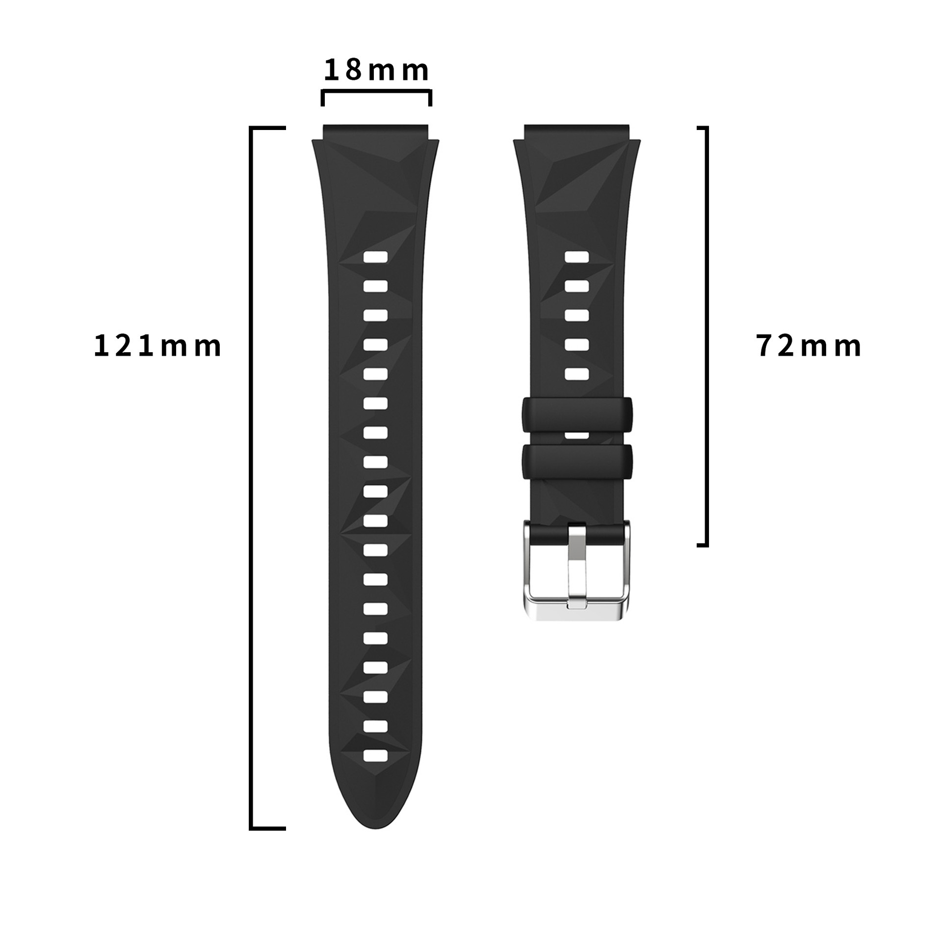 Bracelets en silicone pour Hua - Titan Smartwatch Accessories avis et prix